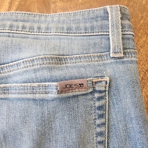 Joe's Jeans Womens 28 Light Blue Distressed Ripped Skinny Stretch Denim Ripon - Picture 8 of 10